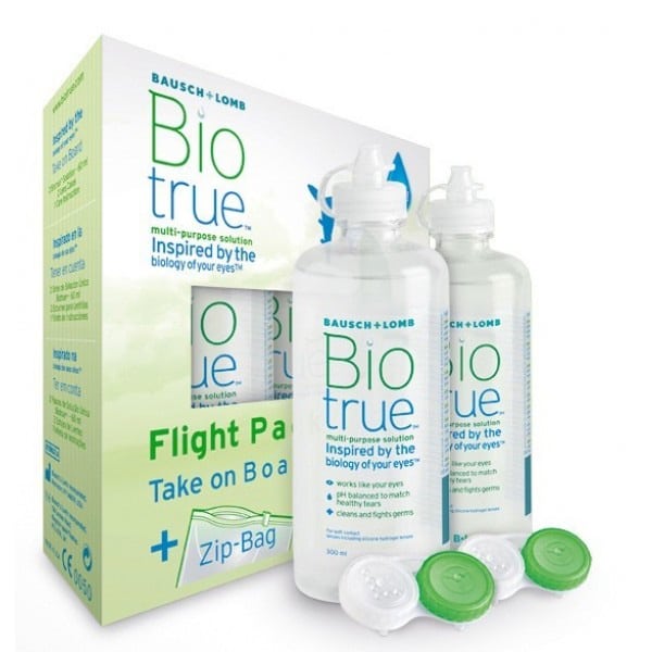 Biotrue Flight pack 2x60ml